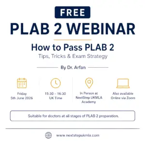 Free PLAB 2 Webinar – How to Pass PLAB 2